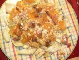 Orangen_Fenchelsalat mit geruchertem Hering