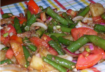 Thunfisch Bohnen Tomaten Salat