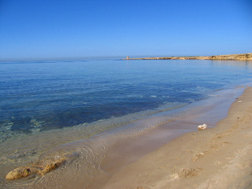 il mare  come una tavola